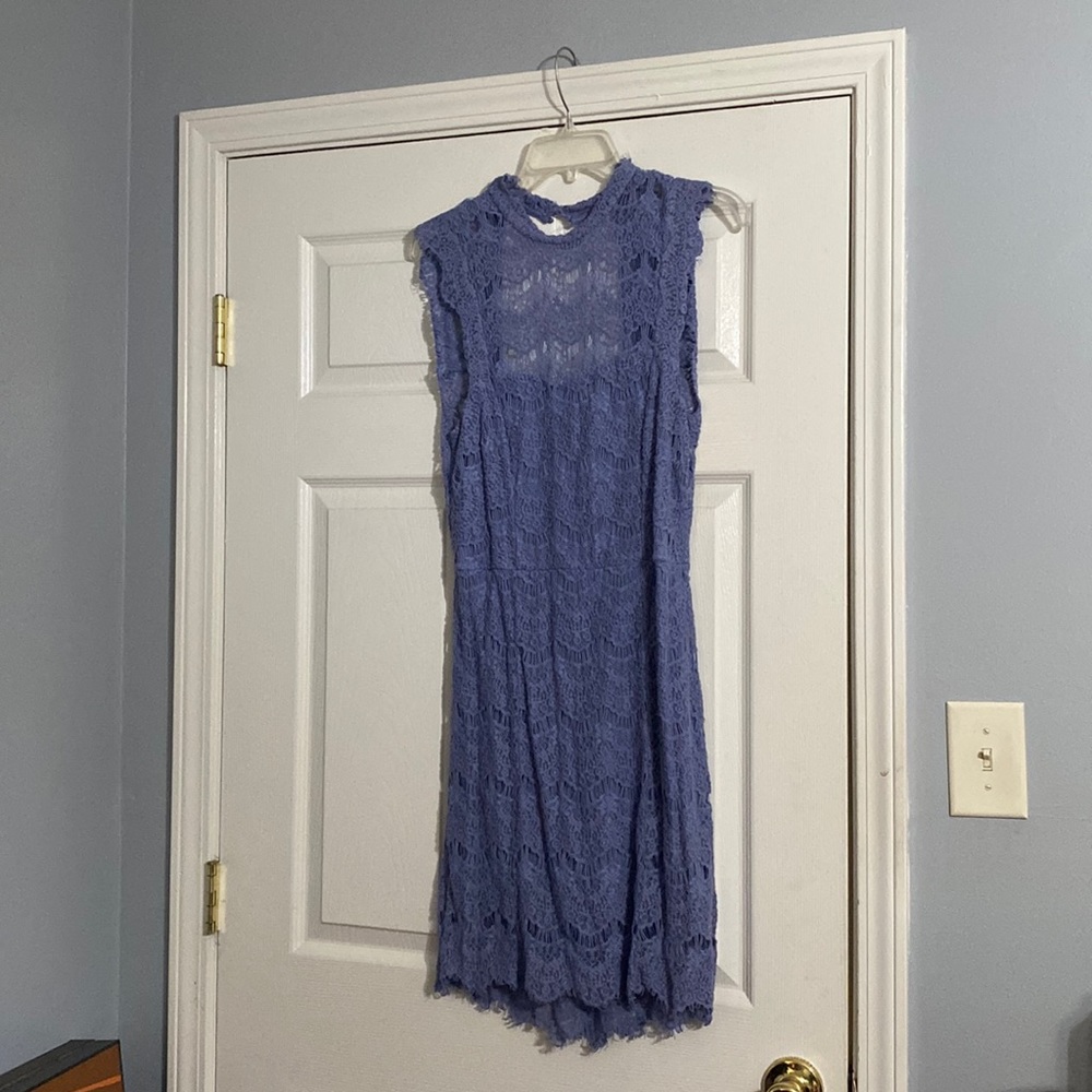 Violet Lace Dress